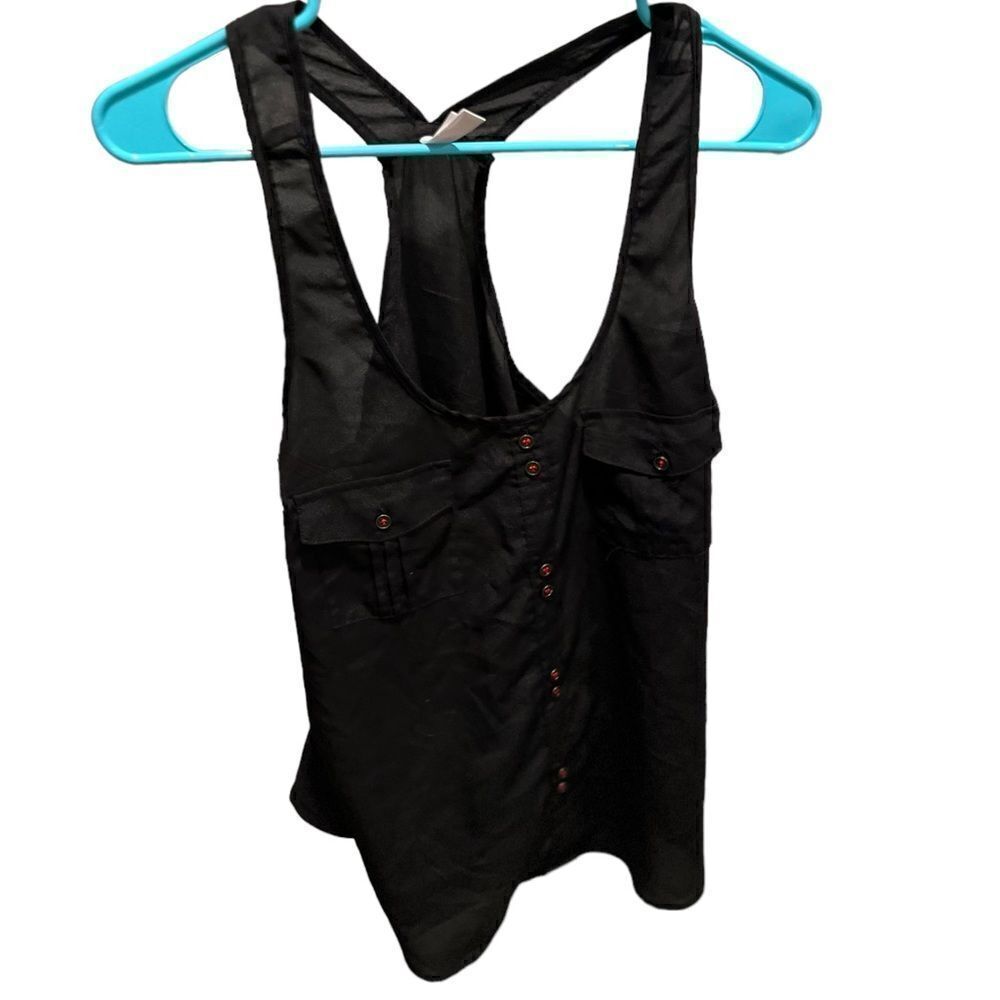 ‎Xhileration black tank top women’s size large